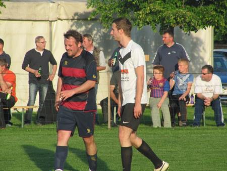 Nogometna tekma NK Teleing - KMN Old Boys MS, maj 2014 16